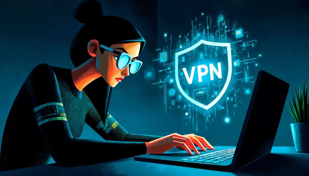 Installer VPN sécurité des données