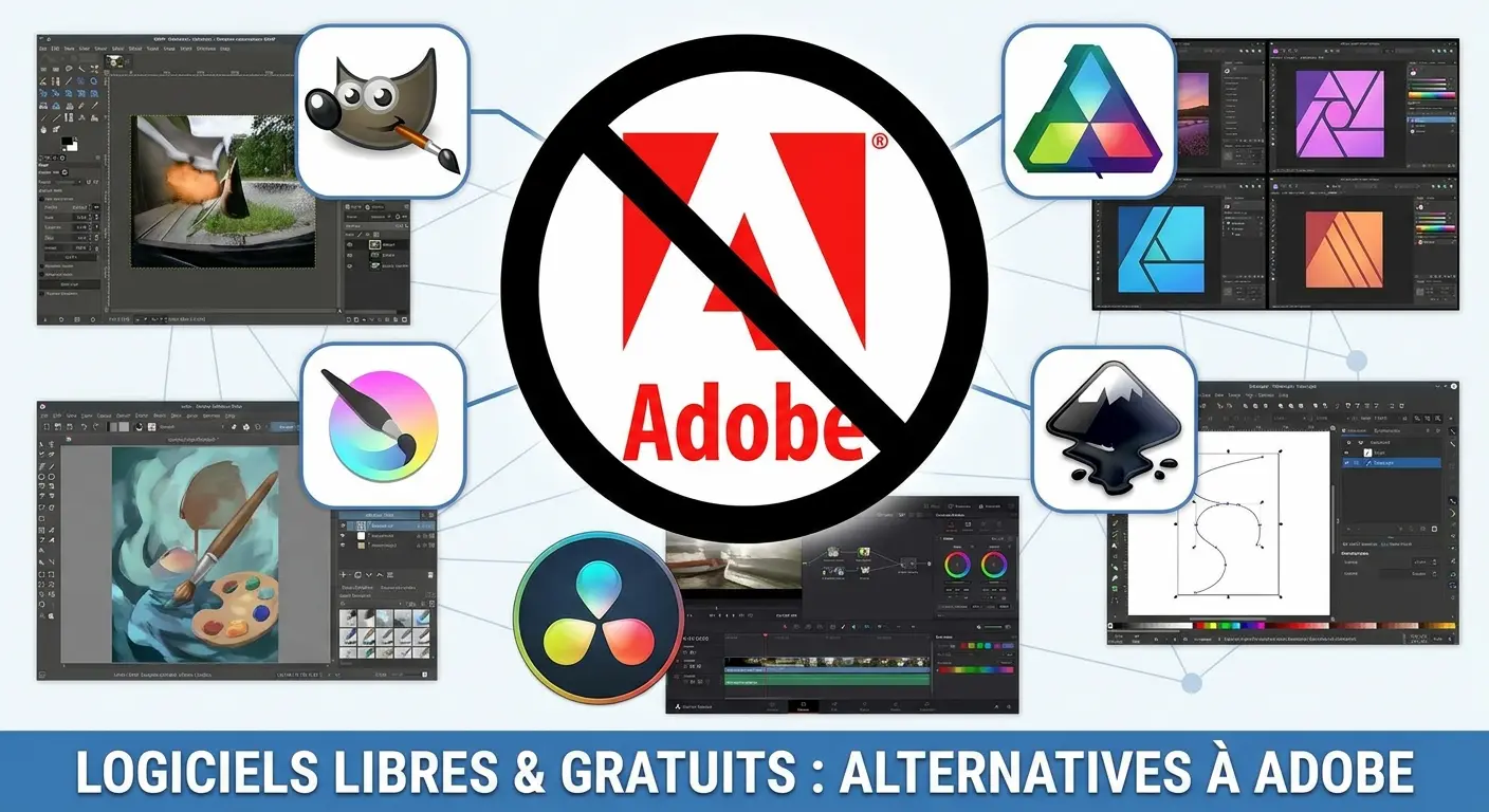 les meilleures alternatives gratuites à la suite Adobe en 2026