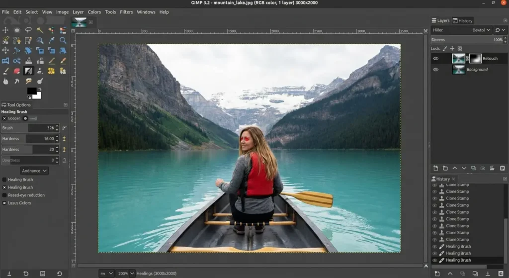 GIMP, alternative gratuite et open-source à Photoshop