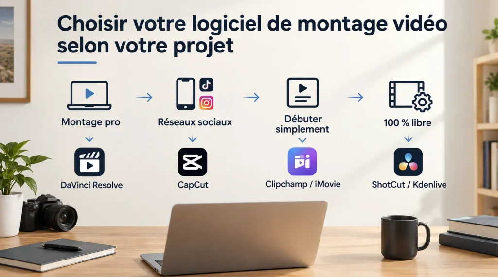 Choix d'un logiciel de montage vidéo selon votre besoin