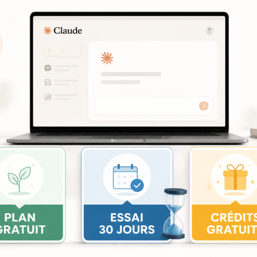 Claude AI gratuit : les options officielles et tierces