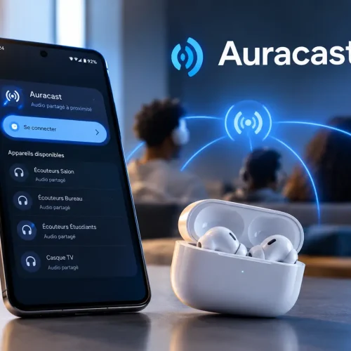 Auracast, la technologie Bluetooth qui diffuse le son vers plusieurs écouteurs à la fois